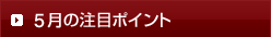 5月の注目ポイント