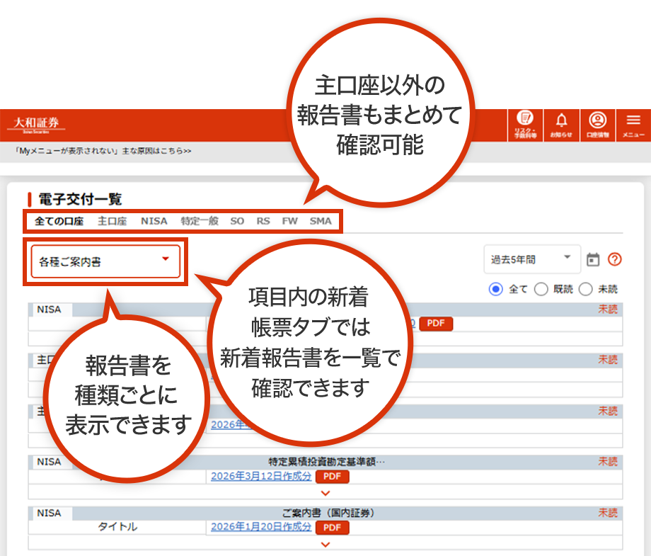 ダイワのオンライントレードリニューアルのお知らせ | 大和証券