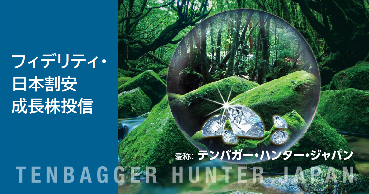 フィデリティ・日本割安成長株投信 愛称 テンバガー・ハンター・ジャパン 投資信託