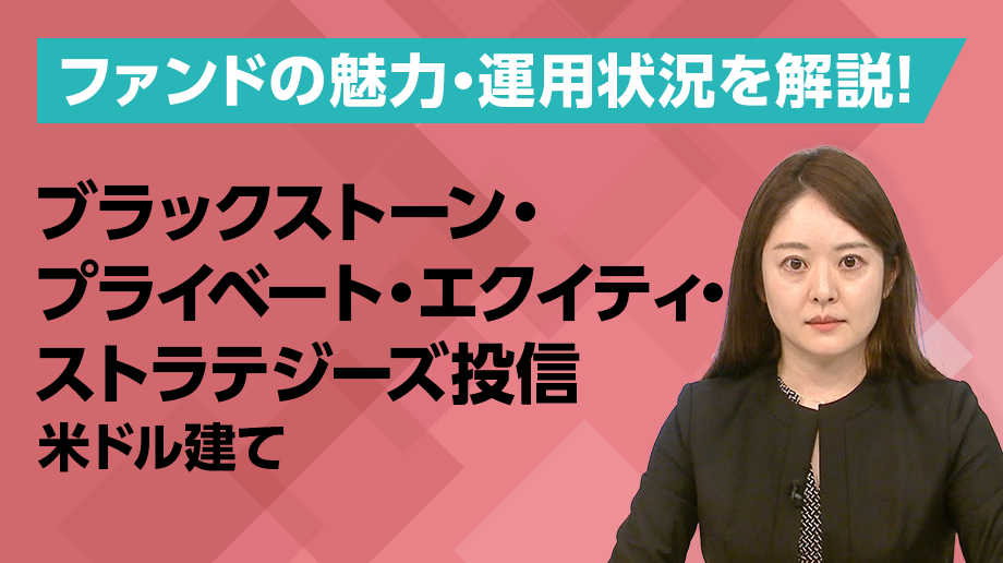 「ブラックストーン・プライベート・エクイティ・ストラテジーズ投信 米ドル建て」の運用状況