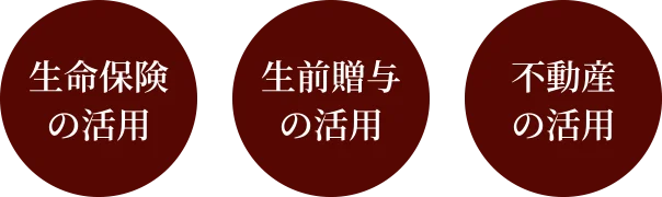 生命保険の活用 生前贈与の活用 不動産の活用