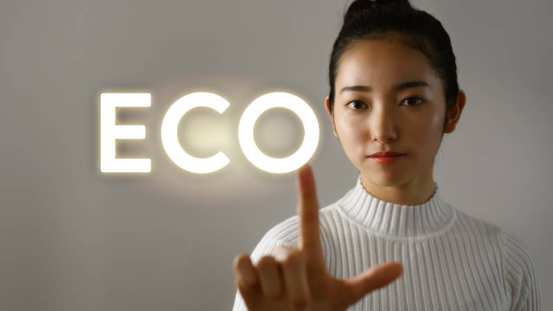 ECO分野に興味がある様子