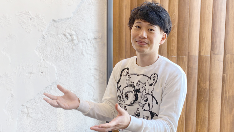 さんきゅう倉田さんが語っている様子
