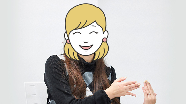 ヒトミさんが座談会で話している様子