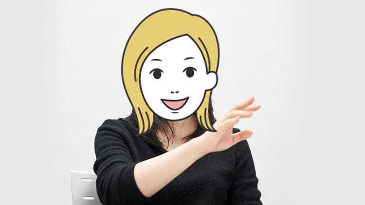 エリさんが座談会で話している様子